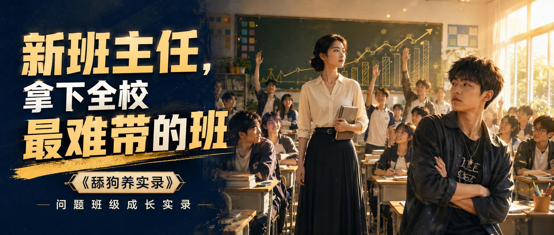《舔狗养实录（师生1v1）》——山大附中十班的逆袭，一本让我哭湿枕头的校园群像